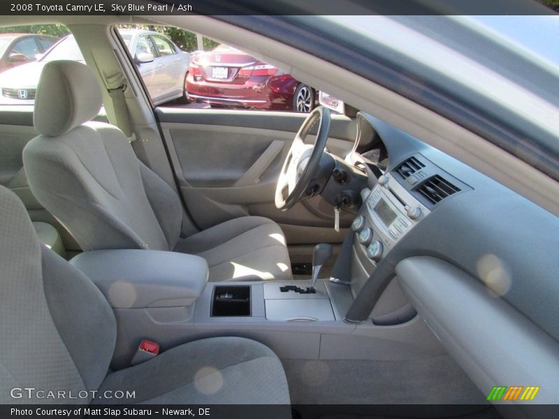 Sky Blue Pearl / Ash 2008 Toyota Camry LE