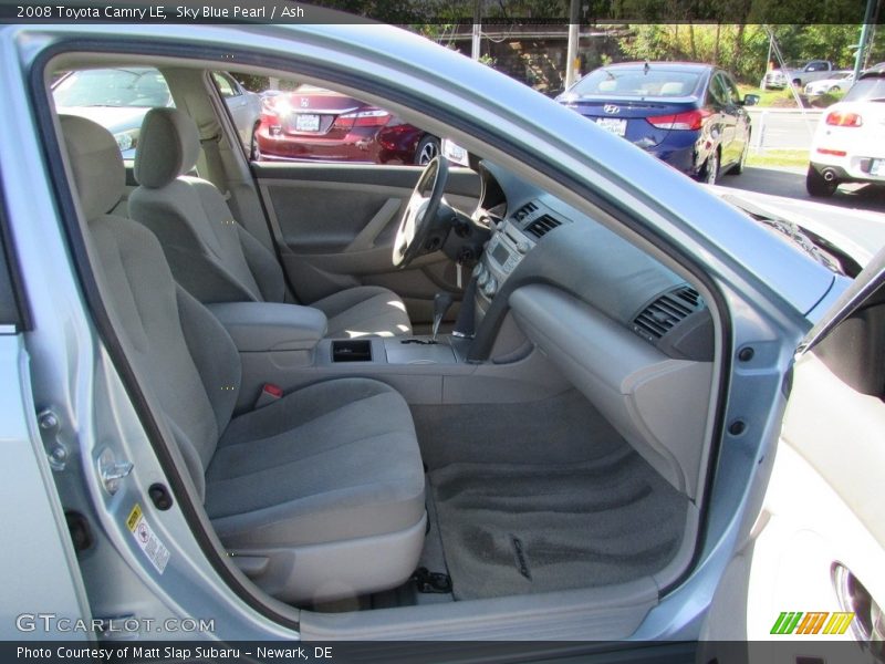 Sky Blue Pearl / Ash 2008 Toyota Camry LE
