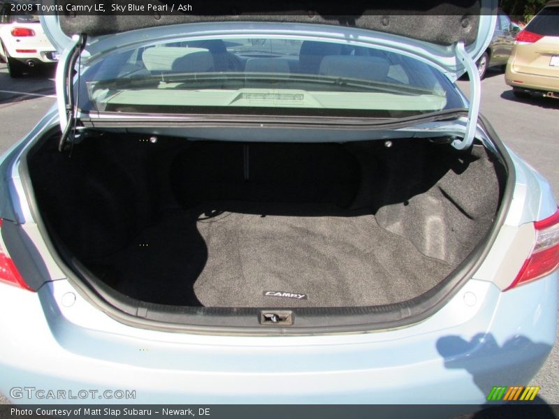 Sky Blue Pearl / Ash 2008 Toyota Camry LE