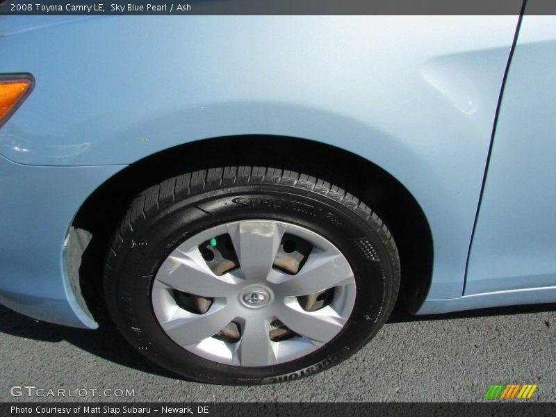 Sky Blue Pearl / Ash 2008 Toyota Camry LE