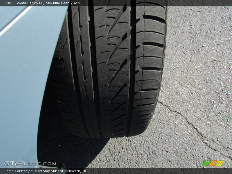 Sky Blue Pearl / Ash 2008 Toyota Camry LE