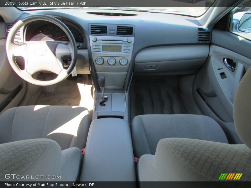 Sky Blue Pearl / Ash 2008 Toyota Camry LE