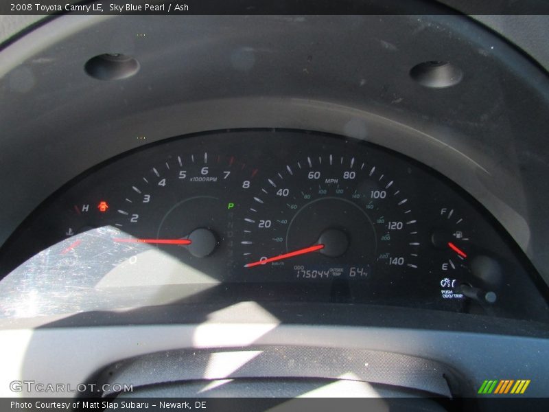 Sky Blue Pearl / Ash 2008 Toyota Camry LE