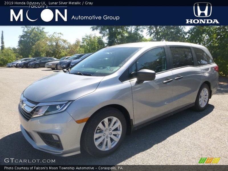 Lunar Silver Metallic / Gray 2019 Honda Odyssey LX
