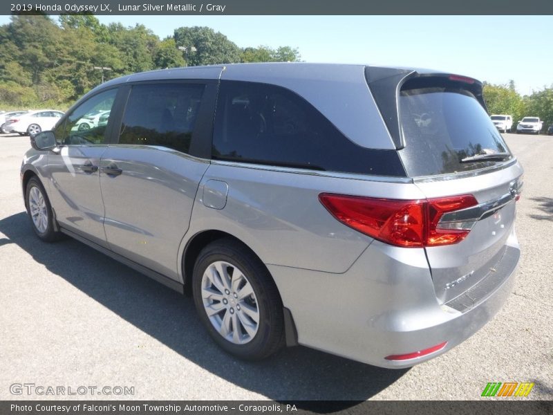Lunar Silver Metallic / Gray 2019 Honda Odyssey LX