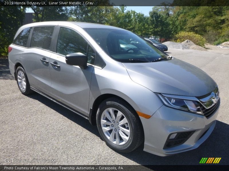 Lunar Silver Metallic / Gray 2019 Honda Odyssey LX