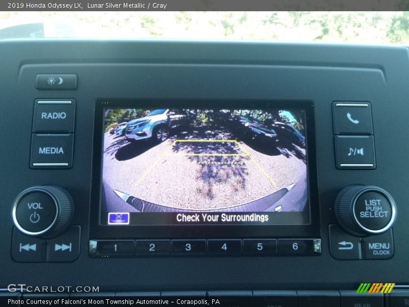 Lunar Silver Metallic / Gray 2019 Honda Odyssey LX