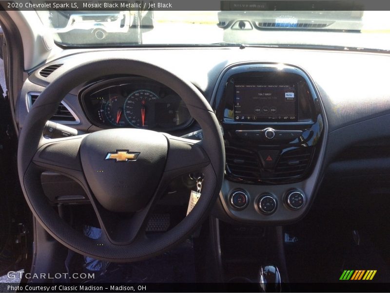 Mosaic Black Metallic / Jet Black 2020 Chevrolet Spark LS
