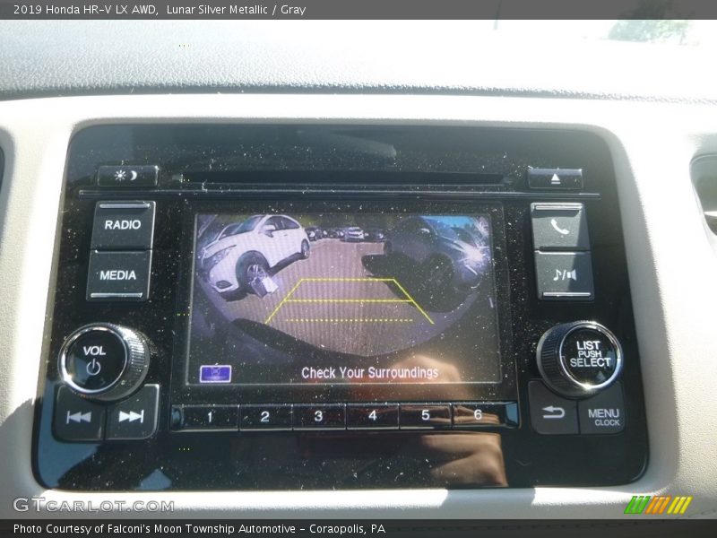 Lunar Silver Metallic / Gray 2019 Honda HR-V LX AWD