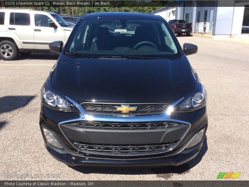 Mosaic Black Metallic / Jet Black 2020 Chevrolet Spark LS