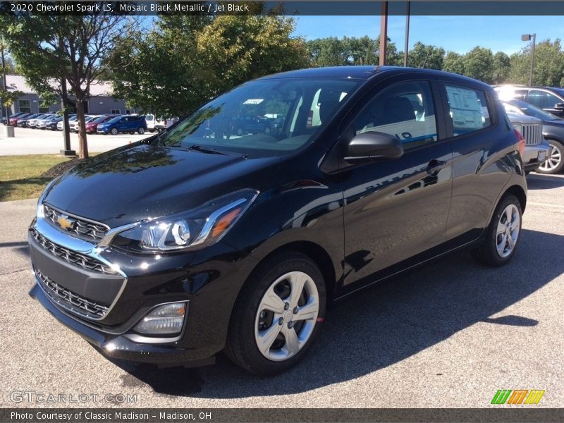 Mosaic Black Metallic / Jet Black 2020 Chevrolet Spark LS