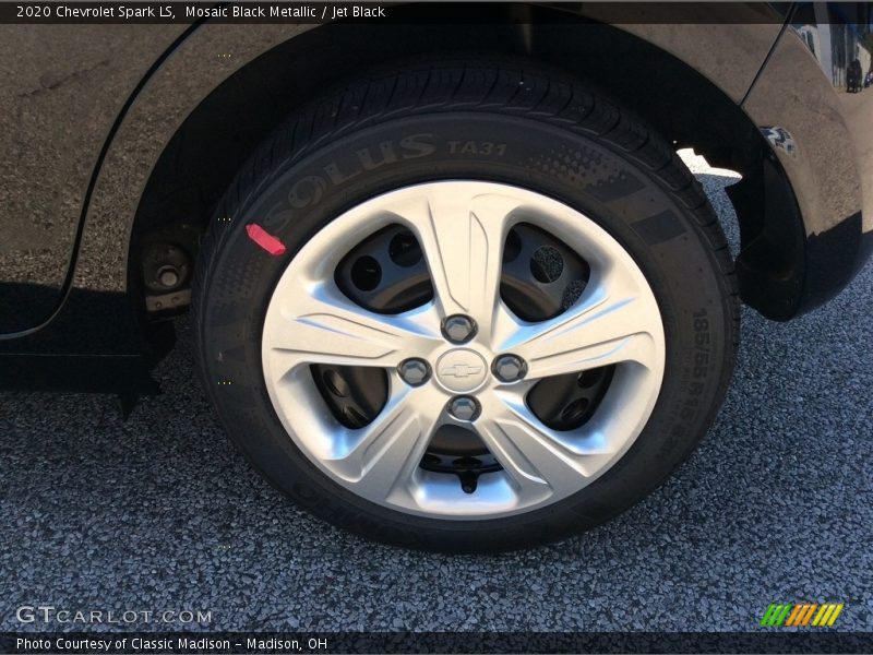 Mosaic Black Metallic / Jet Black 2020 Chevrolet Spark LS