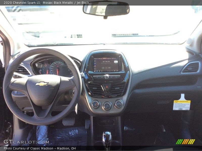 Mosaic Black Metallic / Jet Black 2020 Chevrolet Spark LS