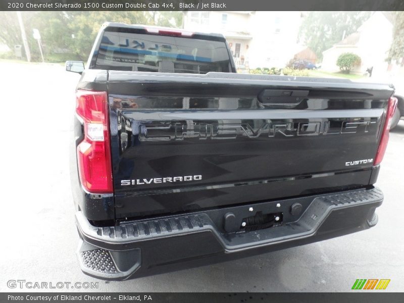 Black / Jet Black 2020 Chevrolet Silverado 1500 Custom Double Cab 4x4