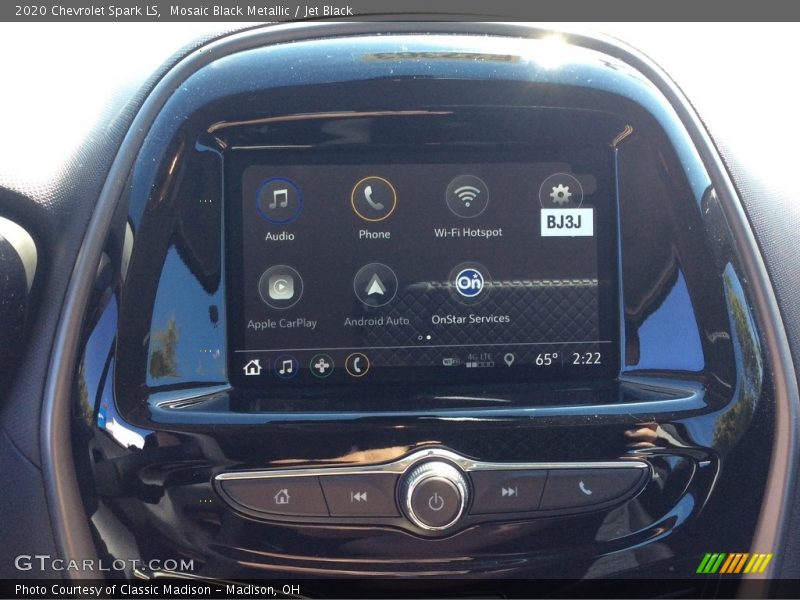 Mosaic Black Metallic / Jet Black 2020 Chevrolet Spark LS