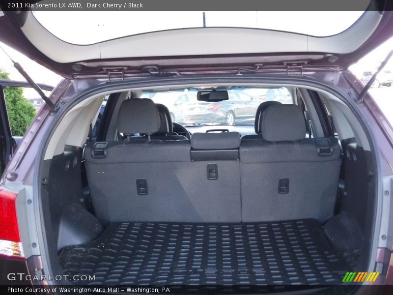 Dark Cherry / Black 2011 Kia Sorento LX AWD