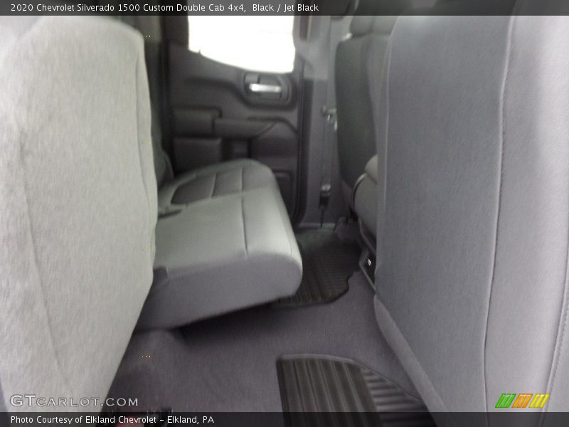 Black / Jet Black 2020 Chevrolet Silverado 1500 Custom Double Cab 4x4