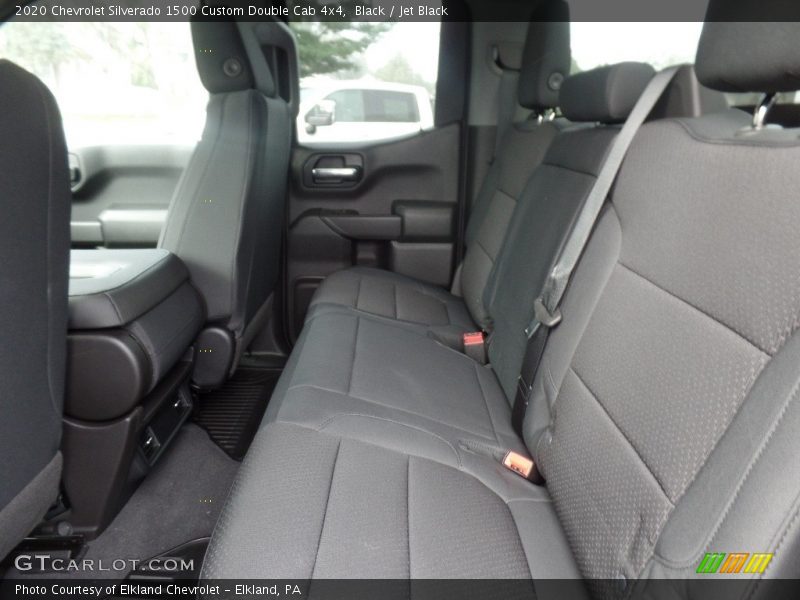 Black / Jet Black 2020 Chevrolet Silverado 1500 Custom Double Cab 4x4