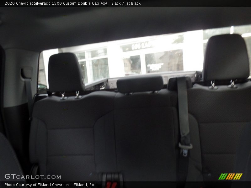 Black / Jet Black 2020 Chevrolet Silverado 1500 Custom Double Cab 4x4