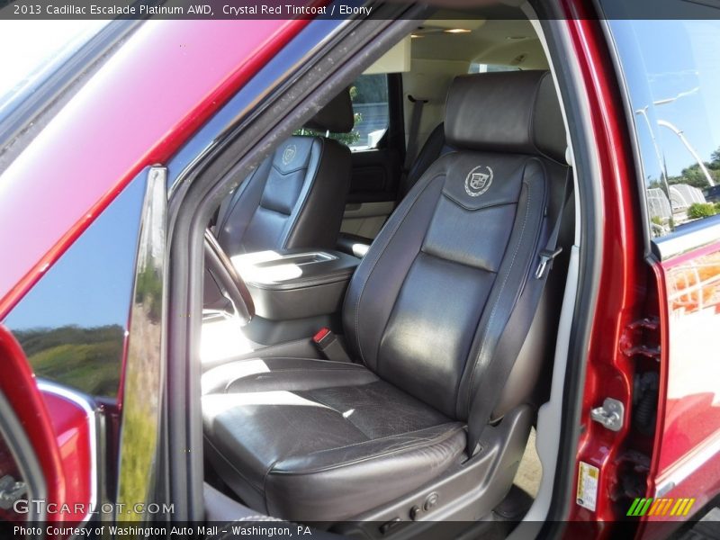 Crystal Red Tintcoat / Ebony 2013 Cadillac Escalade Platinum AWD