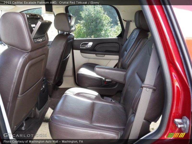 Crystal Red Tintcoat / Ebony 2013 Cadillac Escalade Platinum AWD