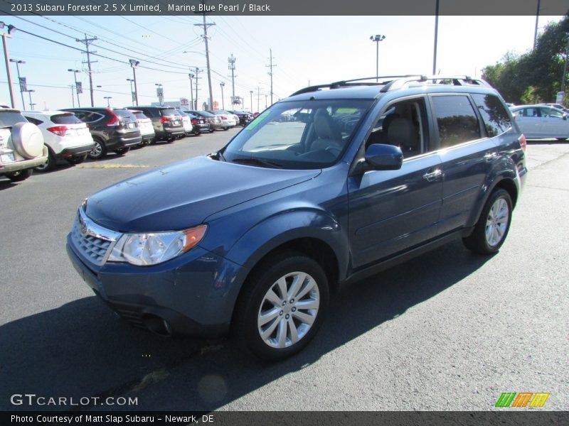 Marine Blue Pearl / Black 2013 Subaru Forester 2.5 X Limited