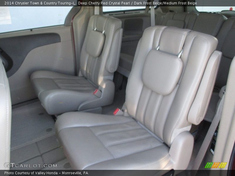 Deep Cherry Red Crystal Pearl / Dark Frost Beige/Medium Frost Beige 2014 Chrysler Town & Country Touring-L