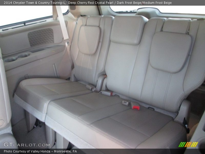 Deep Cherry Red Crystal Pearl / Dark Frost Beige/Medium Frost Beige 2014 Chrysler Town & Country Touring-L