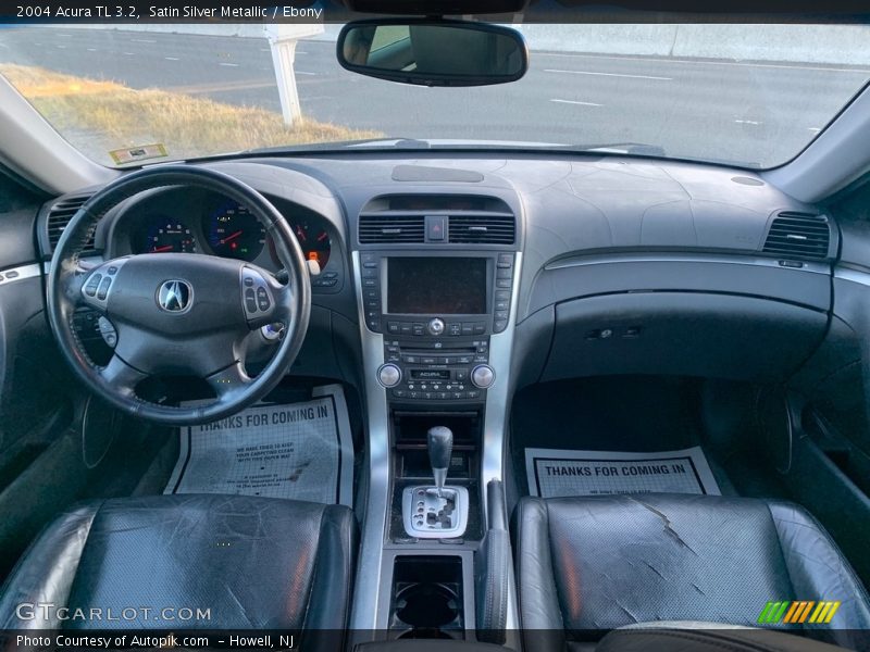 Satin Silver Metallic / Ebony 2004 Acura TL 3.2