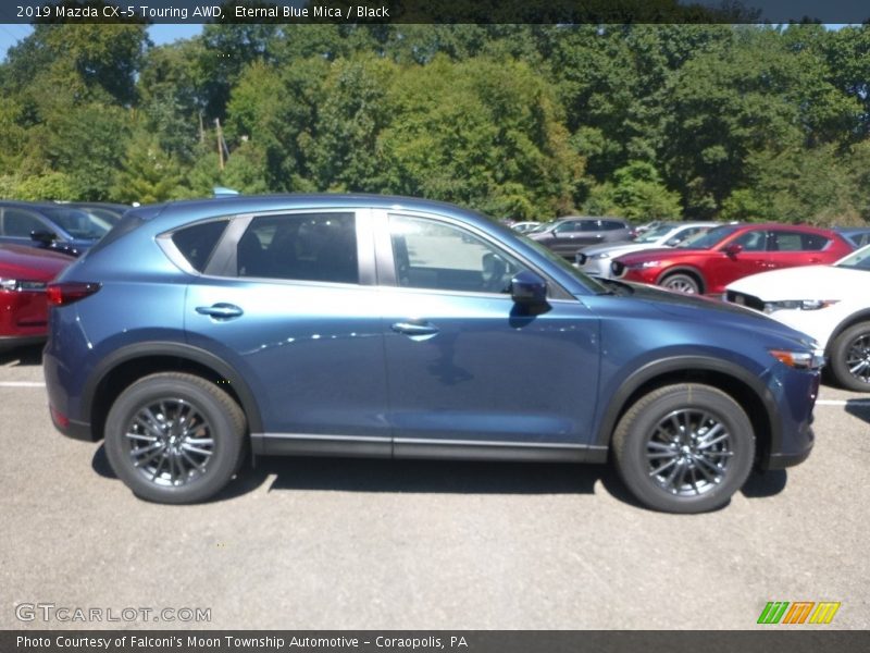 Eternal Blue Mica / Black 2019 Mazda CX-5 Touring AWD