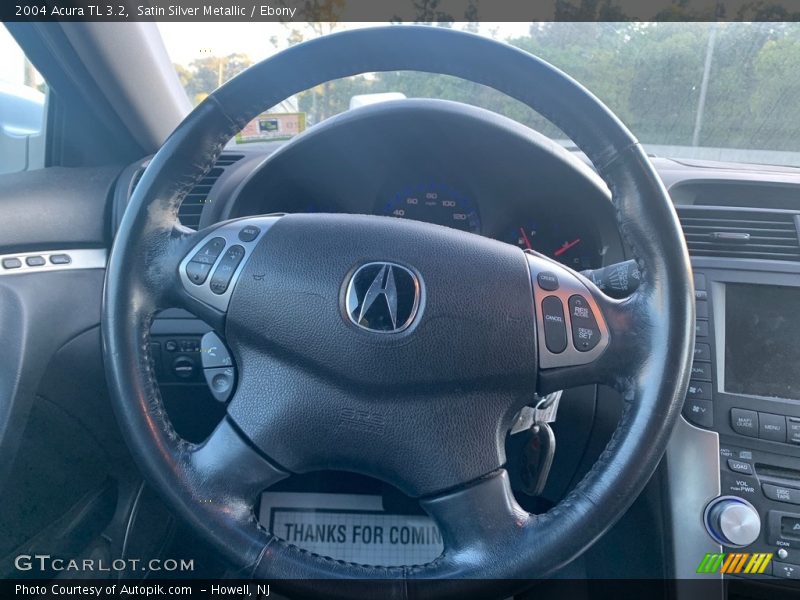 Satin Silver Metallic / Ebony 2004 Acura TL 3.2