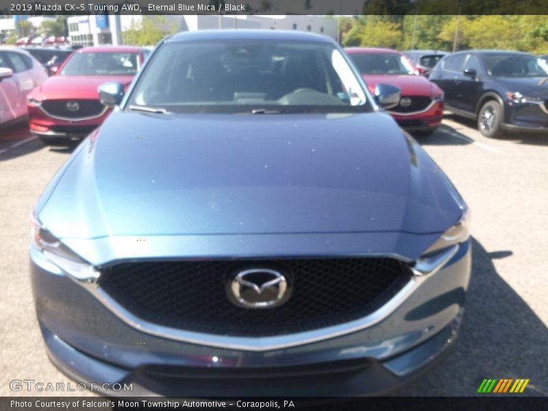 Eternal Blue Mica / Black 2019 Mazda CX-5 Touring AWD