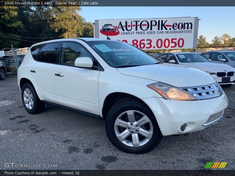 Glacier Pearl / Cafe Latte 2006 Nissan Murano S AWD