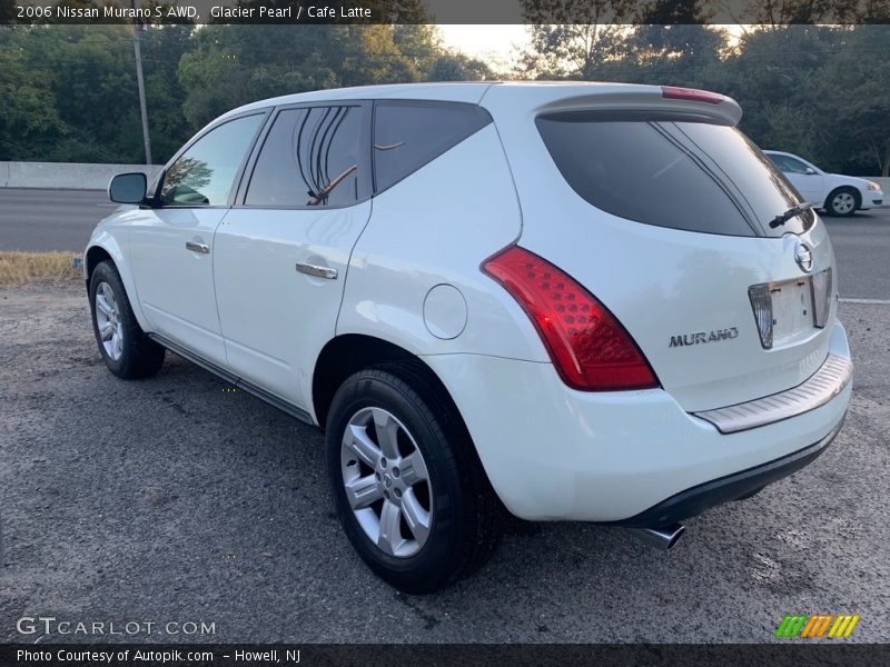 Glacier Pearl / Cafe Latte 2006 Nissan Murano S AWD