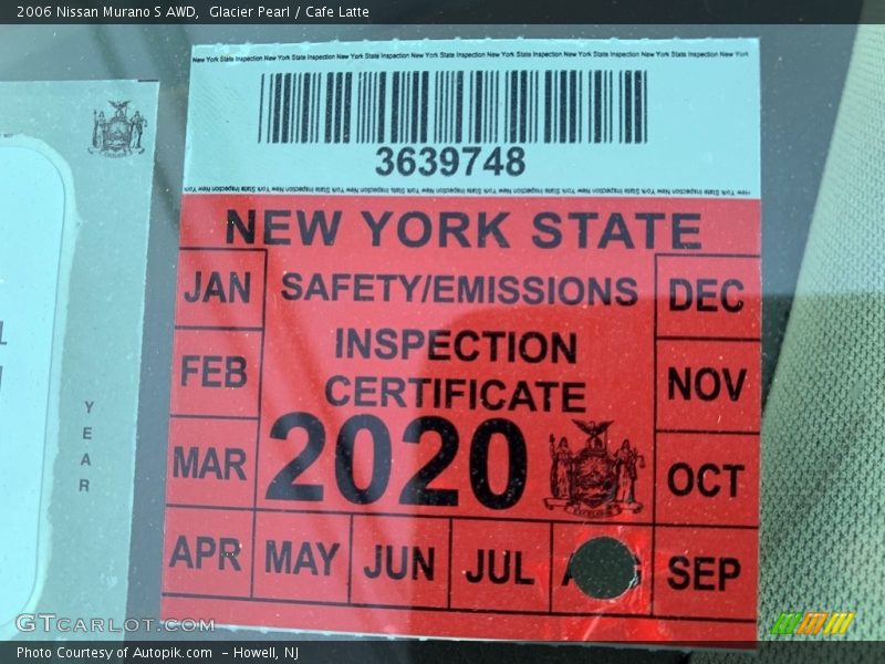Glacier Pearl / Cafe Latte 2006 Nissan Murano S AWD