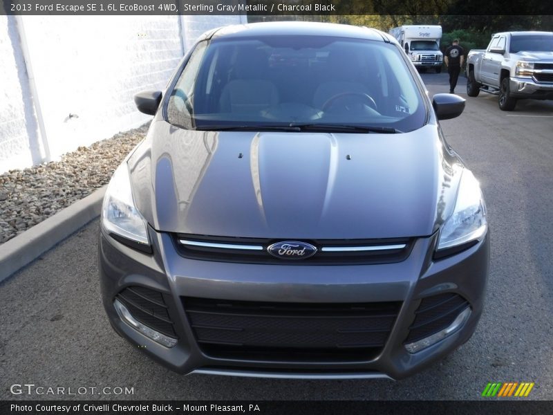 Sterling Gray Metallic / Charcoal Black 2013 Ford Escape SE 1.6L EcoBoost 4WD