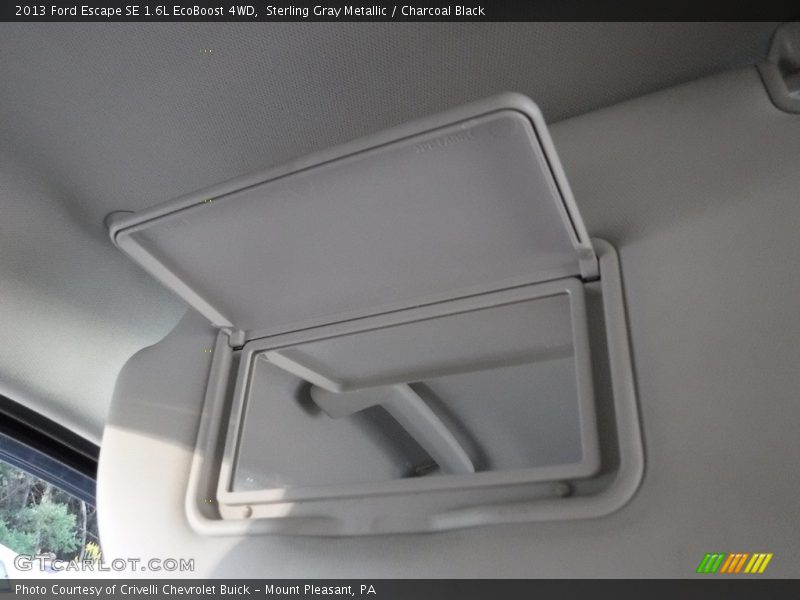 Sterling Gray Metallic / Charcoal Black 2013 Ford Escape SE 1.6L EcoBoost 4WD