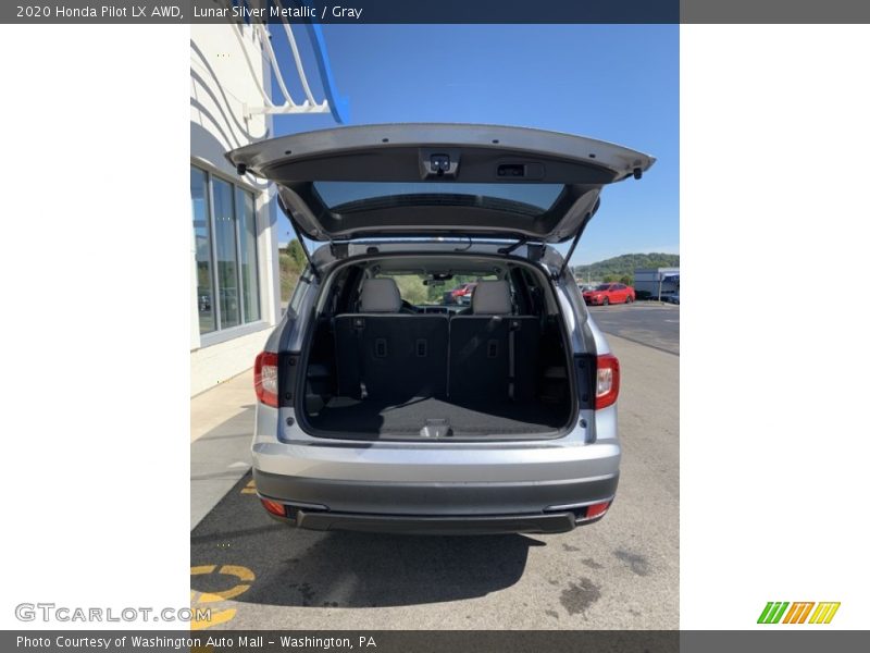 Lunar Silver Metallic / Gray 2020 Honda Pilot LX AWD