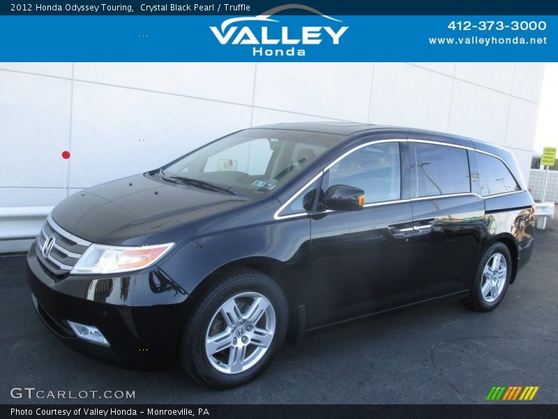 Crystal Black Pearl / Truffle 2012 Honda Odyssey Touring