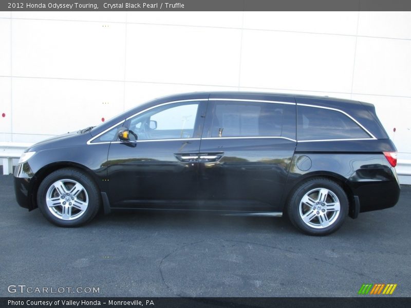 Crystal Black Pearl / Truffle 2012 Honda Odyssey Touring