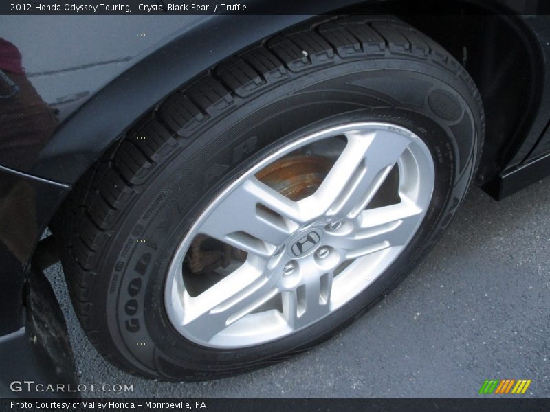 Crystal Black Pearl / Truffle 2012 Honda Odyssey Touring