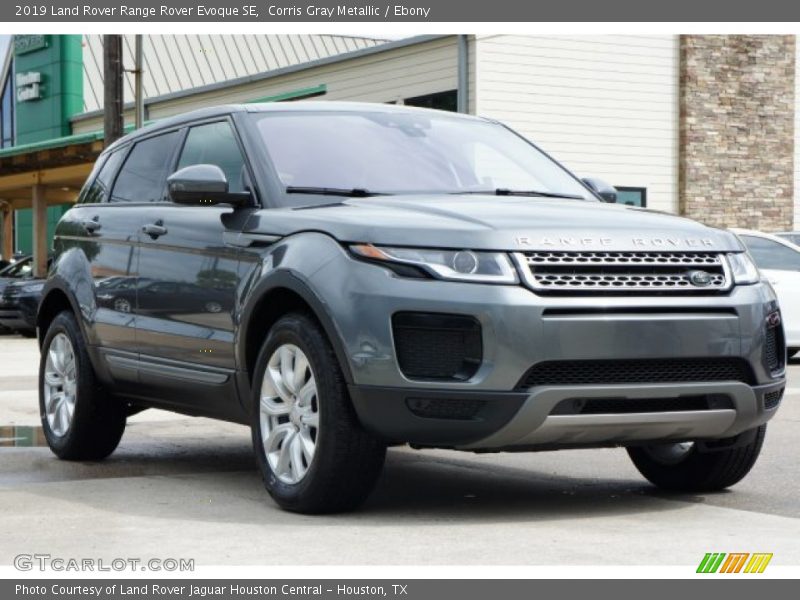 Corris Gray Metallic / Ebony 2019 Land Rover Range Rover Evoque SE