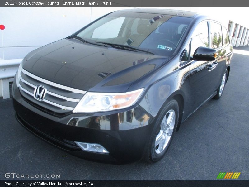 Crystal Black Pearl / Truffle 2012 Honda Odyssey Touring
