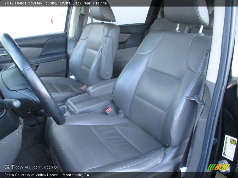 Crystal Black Pearl / Truffle 2012 Honda Odyssey Touring