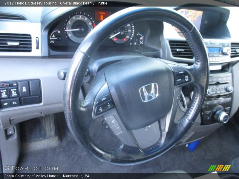 Crystal Black Pearl / Truffle 2012 Honda Odyssey Touring