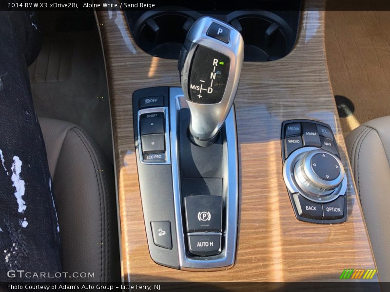 Alpine White / Sand Beige 2014 BMW X3 xDrive28i