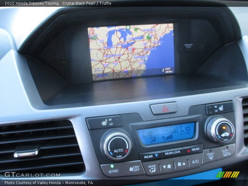 Crystal Black Pearl / Truffle 2012 Honda Odyssey Touring
