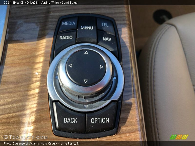 Alpine White / Sand Beige 2014 BMW X3 xDrive28i