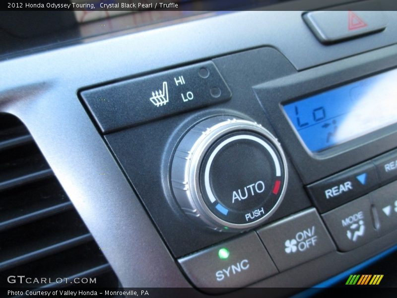 Crystal Black Pearl / Truffle 2012 Honda Odyssey Touring