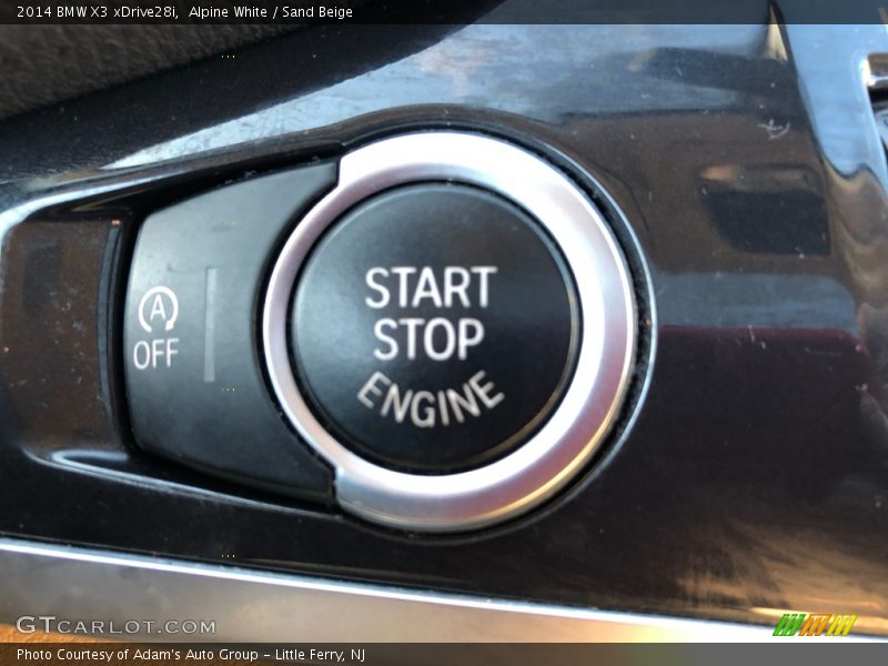 Alpine White / Sand Beige 2014 BMW X3 xDrive28i